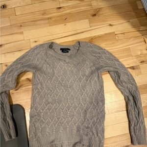 Tahari Women's Cable Knit Sweater - Beige